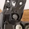 A close up of the front part of a car.