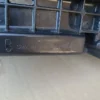 A close up of the bottom of a box