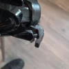 A close up of the handle on a motorcycle